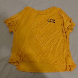 yellow, US large, H&M
